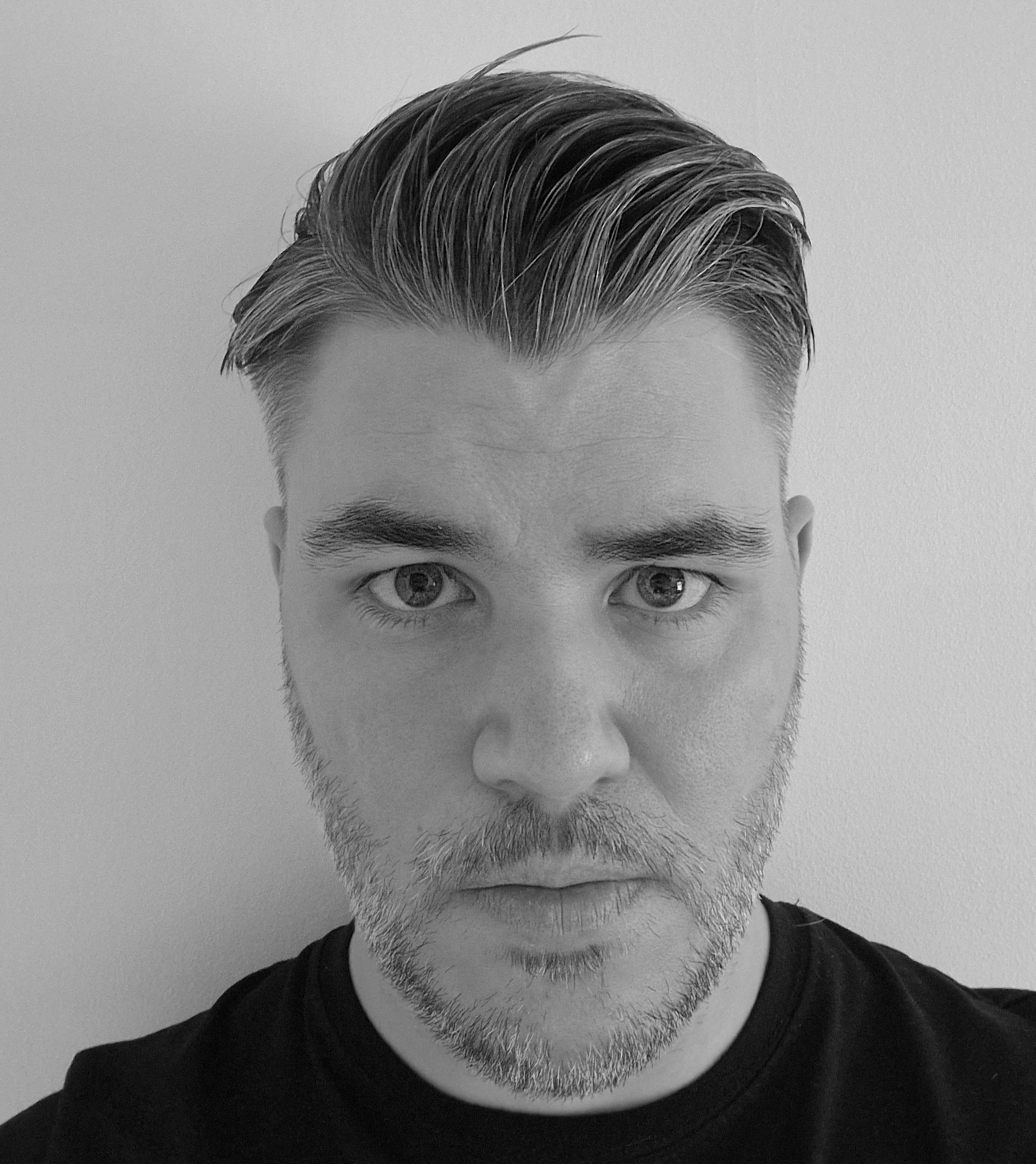 Porträtt av Nicklas Alf
